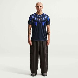 Nike Auf M Nk Df Jsy Ss Stad Aw - obsidian/multi-color