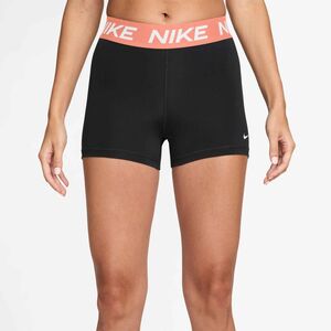Nike Nike Pro WomenS Mid-Rise 5 Biker - black/crimson bliss/white