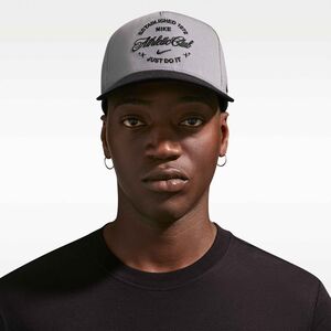 Nike Nike Rise Structured Cap - smoke grey/black/black