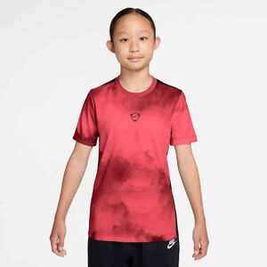 Nike Nike Academy+ Big Kids Dri-Fit Sho - hot lava/black/black