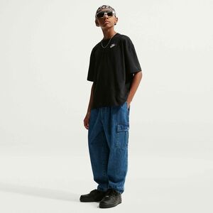 Nike K Nsw Tee Os Emb Futura Lbr - black