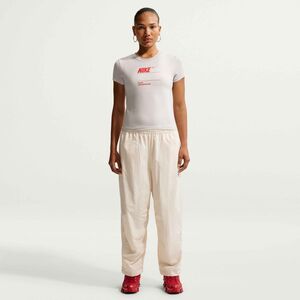 Nike W Nsw Chll Knt Mdcrp Vrb17 Tee - light bone