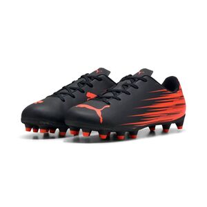 Puma ATTACANTO II FG/AG Jr - PUMA Black-Glowing Red