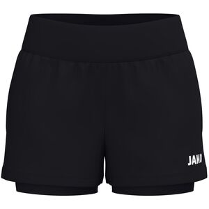 Jako 2-In-1 Short One Damen - schwarz