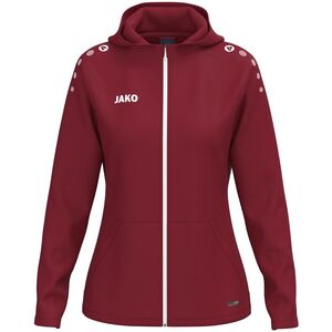 Jako Kapuzenjacke One Damen - bordeaux