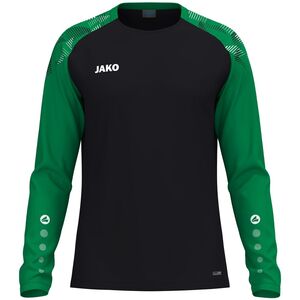 Jako Longsleeve Sonic - schwarz/gr�n