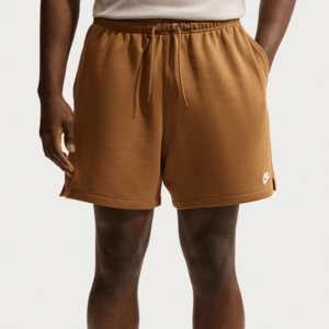 Nike M Nk Club Flow Ft Short - ale brown/ale brown/white