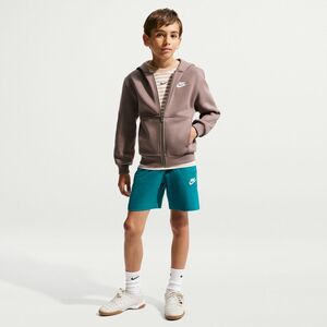 Nike K Nsw Club Knit Short 6In Lbr - bright spruce/white