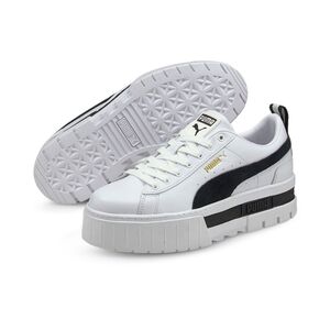 Puma Mayze Lth Wn s - PUMA WHITE-PUMA BLACK