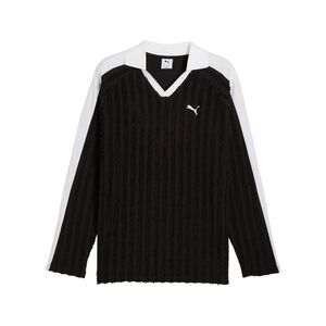 Puma T7 Relaxed Long Sleeve Polo - PUMA Black