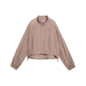 Puma HER Relaxed Full-Zip Woven Jacket - Sandstone
