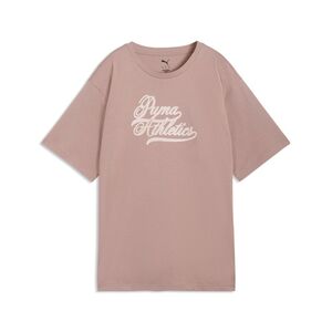 Puma GRAPHICS  Relaxed Varsity Tee - Sandstone