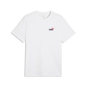 Puma ESS 2 COLOR Small No. 1 Logo Tee - PUMA White
