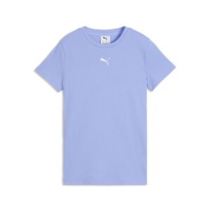 Puma ESS ELEVATED Rib Slim Tee G - Intense Lavender