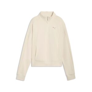 Puma PUMA CLASS Relaxed Half-Zip Crew - Alpine Snow