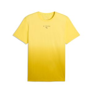 Puma M PUMA X HYROX POLY GRAPHIC TEE - Pineapple Ice-Dazzling Yellow