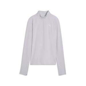 Puma W RUN VELOCITY CLOUDSPUN 1/4 ZIP - Vibrant Silver
