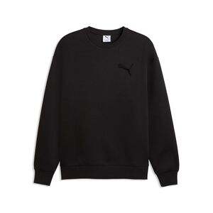Puma ESS ELEVATED CAT LOGO Relaxed Crew DK - PUMA Black