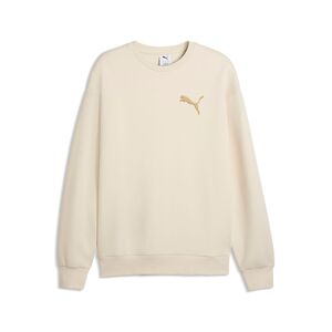Puma ESS ELEVATED CAT LOGO Relaxed Crew DK - Alpine Snow