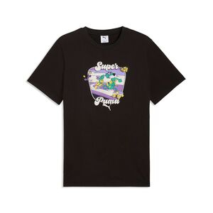 Puma GRAPHIC SUPER PUMA Souvenir Tee - PUMA Black