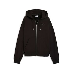 Puma ESS Short Oversized Full-Zip Hoodie FL - PUMA Black