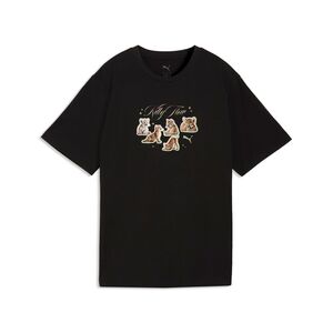Puma GRAPHICS Kitty StickerRelaxed Tee - PUMA Black