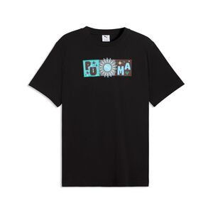 Puma SUNSET DRIVE Graphic Tee - PUMA Black