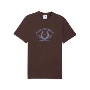 Puma GRAPHIC Retro Americana Washed Tee - Chocolate Brown