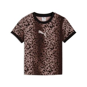 Puma ESS GRAPHICS LEO LUXE Bedazzled Slim Tee - PUMA Black