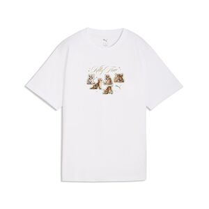 Puma GRAPHICS Kitty StickerRelaxed Tee - PUMA White