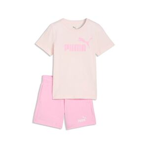 Puma ESS No.1 Logo Tee and Shorts Set PS - Jasmine Flower