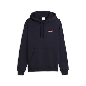 Puma ESS 2 COLOR Small No. 1 Logo Hoodie FL - New Navy-red