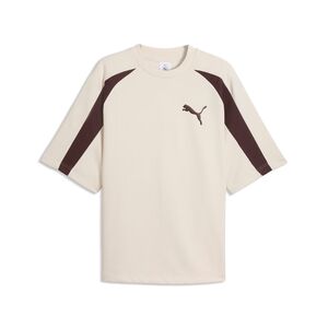 Puma T7 Oversized Pique Big Cat Tee - Alpine Snow