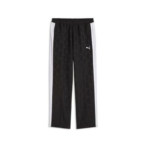 Puma T7 Jacquarded Woven Relaxed Track Pants  op - PUMA Black