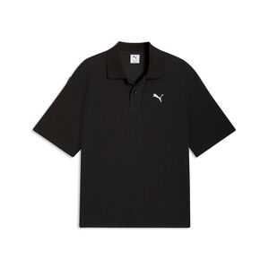 Puma WARDROBE ESS Boxy Waffle Polo - PUMA Black