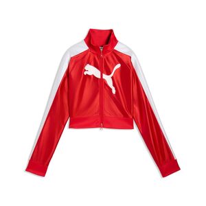 Puma FUTURE.PUMA.ARCHIVE T7Slim Cropped Track Jacket - For All Time Red