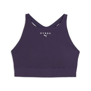 Puma W PUMA X HYROX SHAPELUXE HIGH NECK BRA - Deep Plum