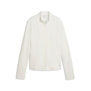 Puma W Pure Textured FZ Jacket - Warm White