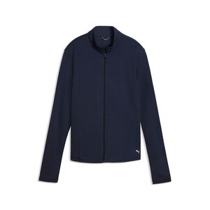 Puma W Pure Textured FZ Jacket - Deep Navy