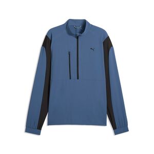 Puma Golf Wind Jacket - Dark Indigo-PUMA Black