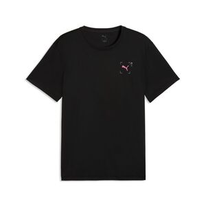 Puma M Run Illustration Graphic Tee - PUMA Black