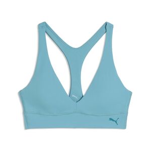Puma SHAPELUXE PLUNGE BRA - LOW - Baltic Sea Blue
