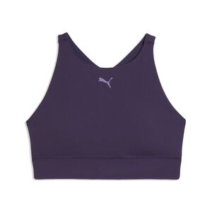 Puma SHAPELUXE HIGH NECK BRA - MID - Deep Plum