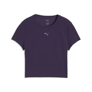 Puma W SHAPELUXE BABY TEE - Deep Plum
