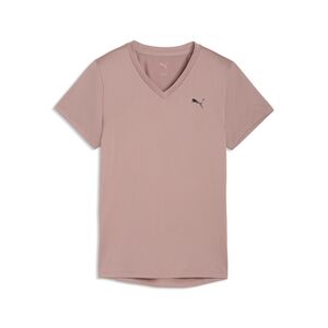 Puma W TAD ESSENTIAL VNECK Tee - Sandstone