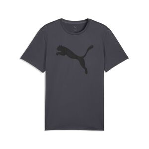 Puma M TAD ESSENTIALS Solid Cat Tee (CF big cat) - Galactic Gray