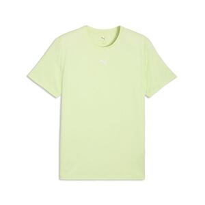 Puma M TAD ESSENTIALS HEATHER CAT Tee (CF small cat) - Apple Spritz Heather