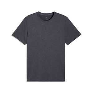 Puma M TAD ESSENTIALS HEATHER CAT Tee CF small cat - Galactic Gray Heather