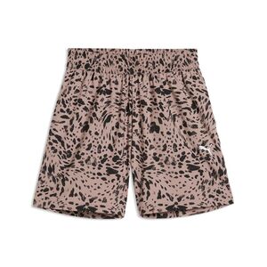 Puma ESS GRAPHIC Animal High-Rise AOP Woven Shorts 4 - Sandstone