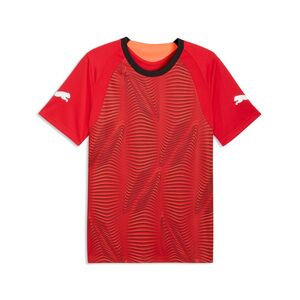 Puma individualFINAL Jersey - Glowing Red-Mint Jelly-PUMA Black-Puma black